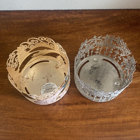 Bath & Body Works Decorative Winter/Holiday themed Candle Holders. - Picture 9 of 16